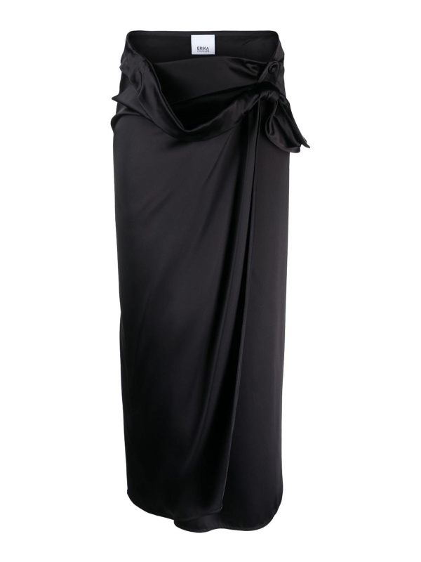 Erika Cavallini Jupe Midi - Noir