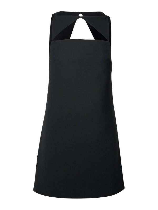 Versace Robe Au Genou - Noir