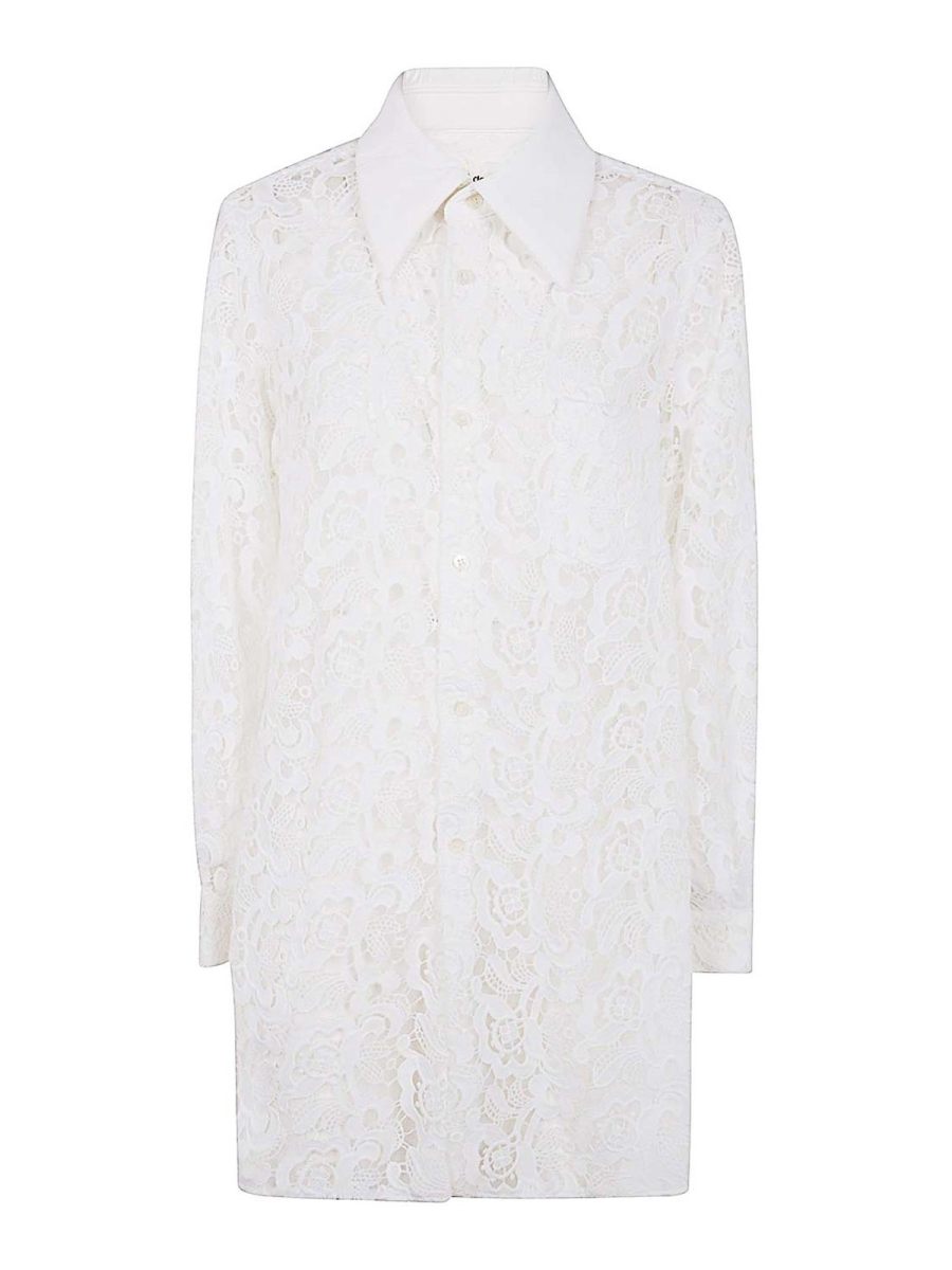 Comme Des Garcons Blouse - Blanc