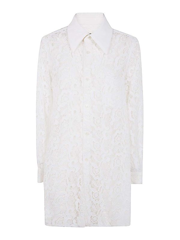 Comme Des Garcons Blouse - Blanc