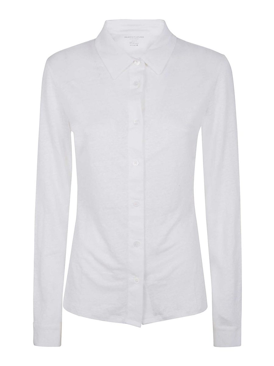 Majestic Filatures Chemise - Blanc