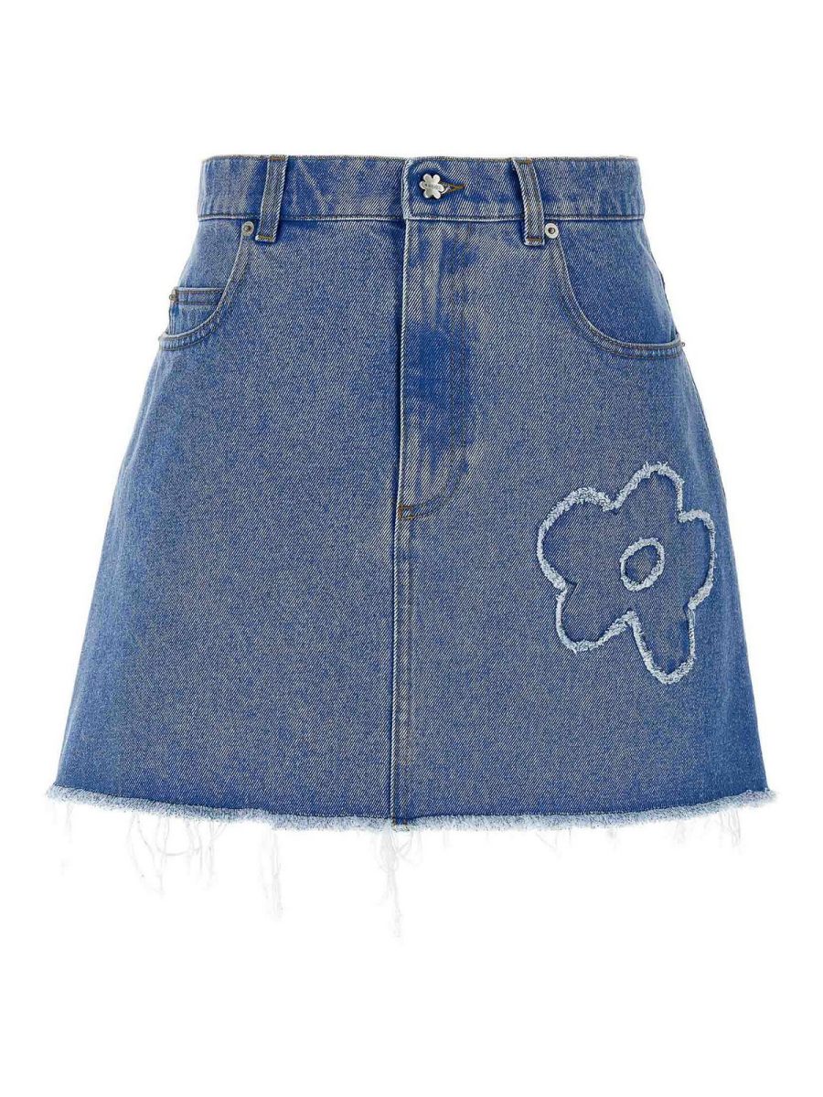 Marni Jupe Midi - Bleu Clair