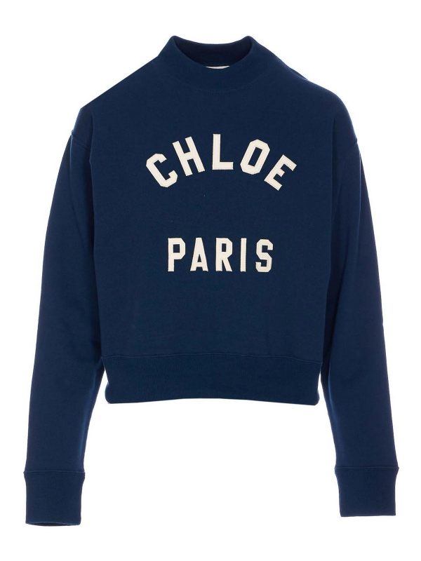 Chloe' Sweat-Shirts - Bleu