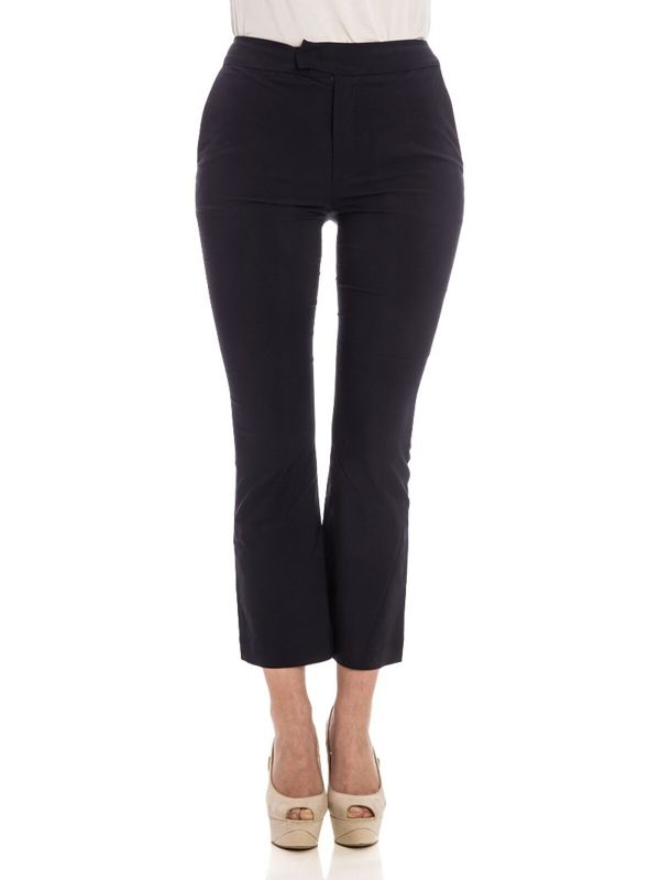 Fuzzi Pantalons Décontractés - Bleu