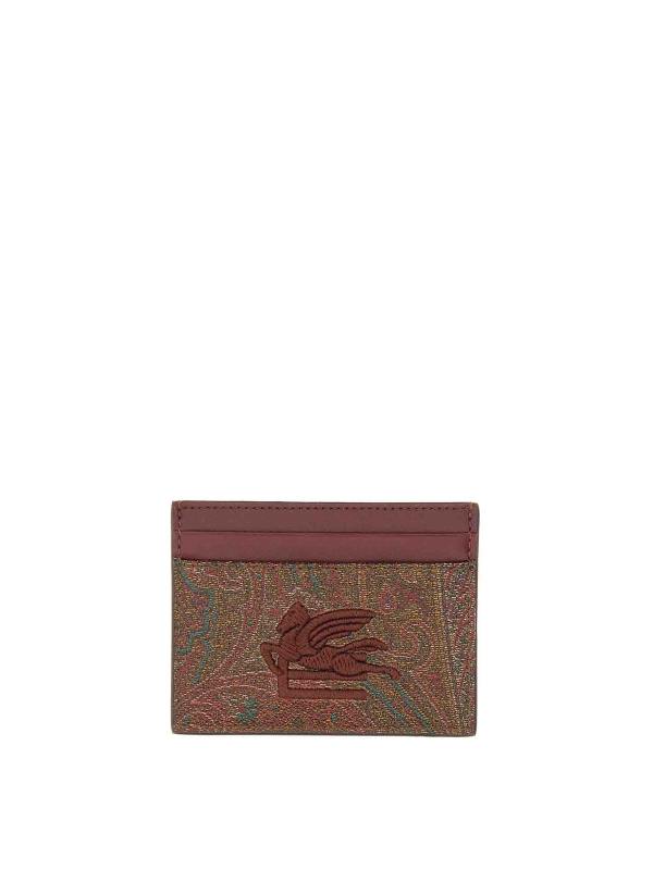 Etro Portefeuilles - Rouge Bru
