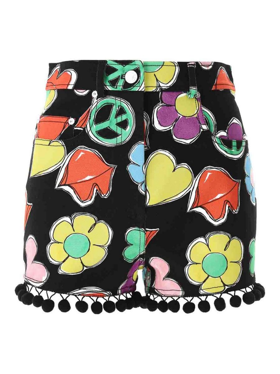 Moschino Jeans Jean Droit - Multicolore
