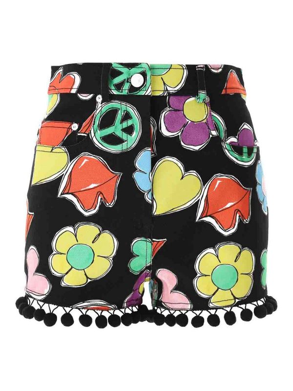 Moschino Jeans Jean Droit - Multicolore