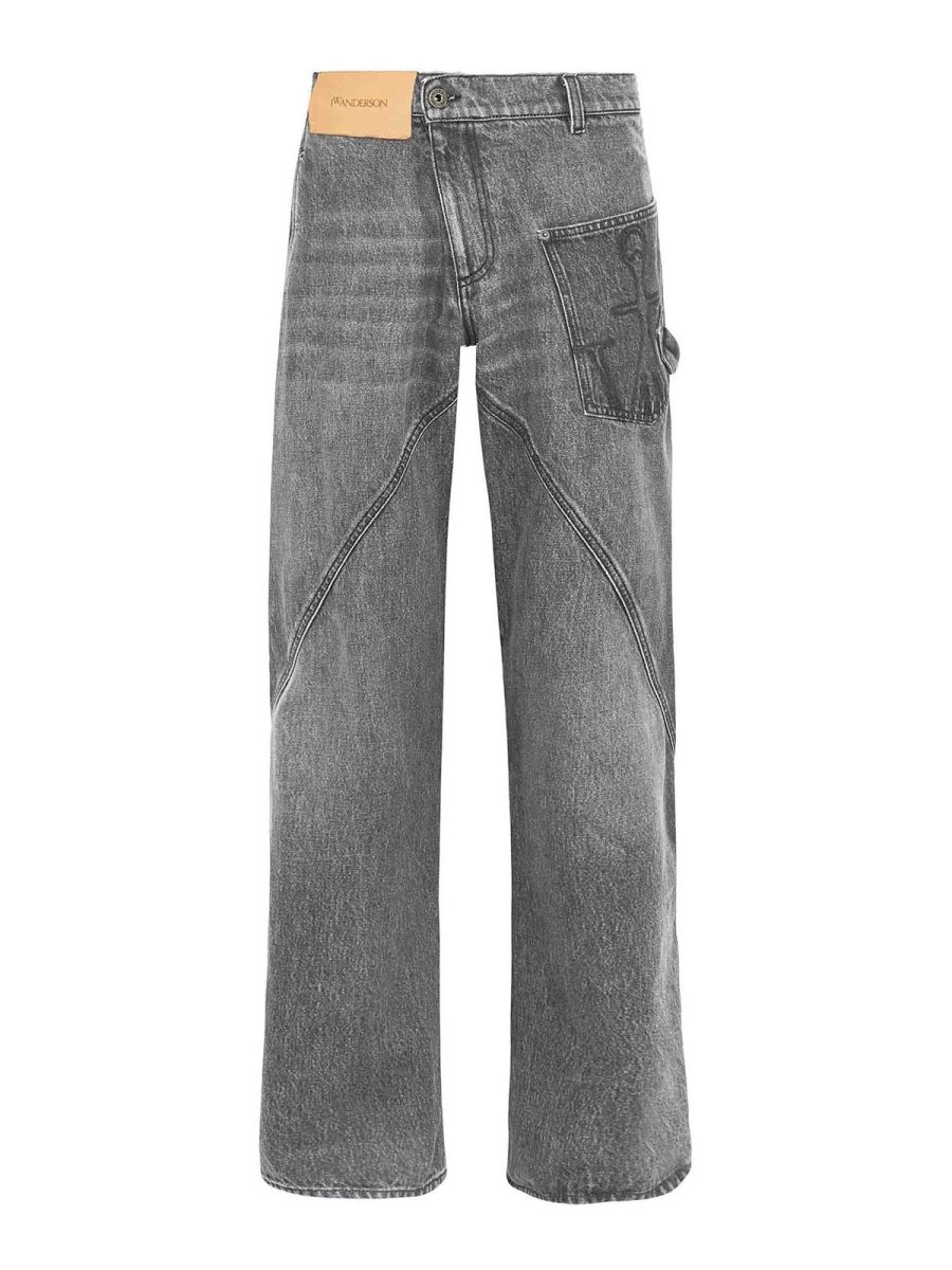J. W. Anderson Jean Bootcut - Gris