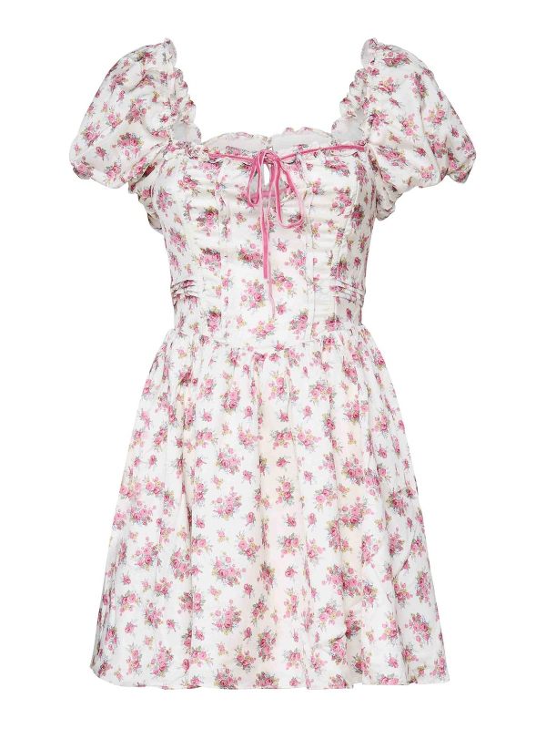 For Love & Lemons Robe Courte - Couleur Chair