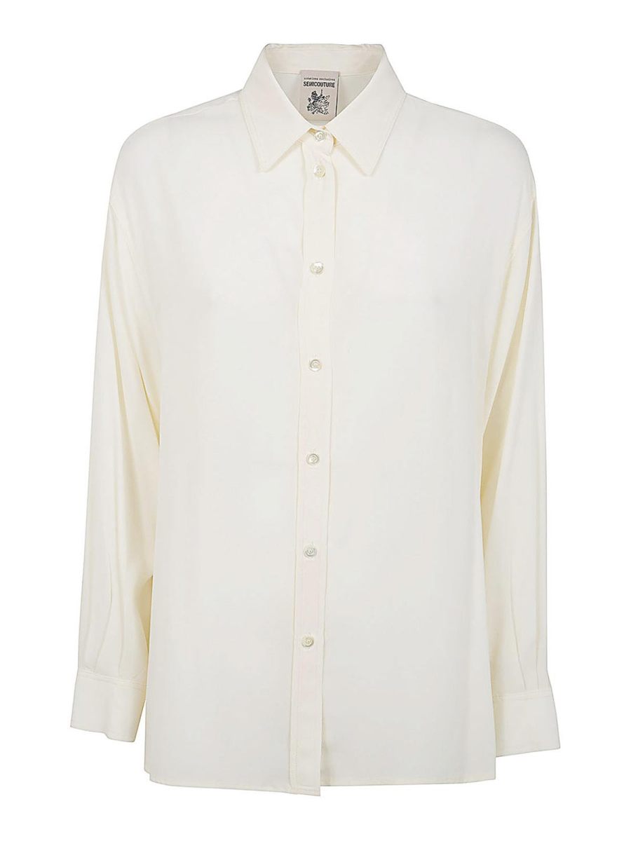 Semicouture Chemise - Blanc