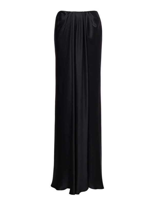 Alberta Ferretti Jupe Longue - Noir