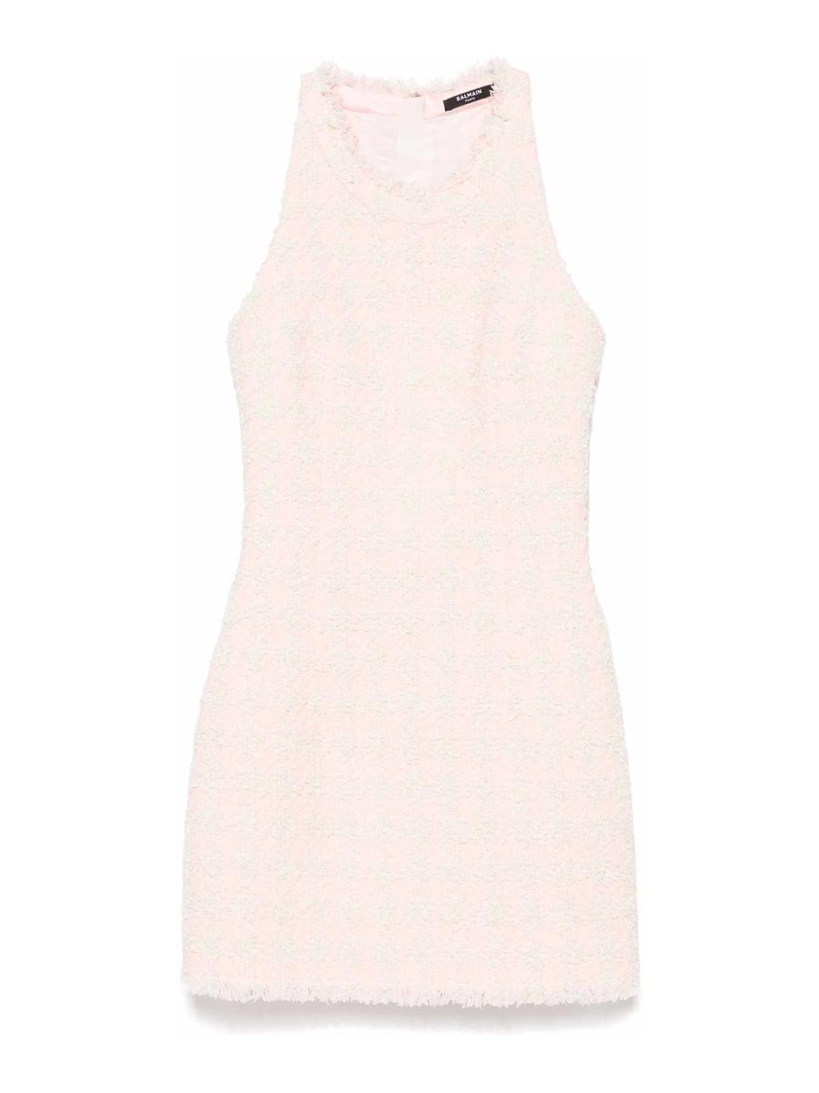 Balmain Robe Courte - Beige