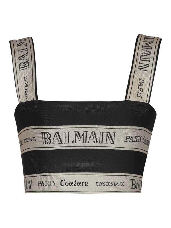 Balmain Top - Noir