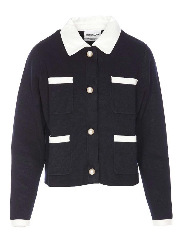 Essentiel Antwerp Veste Casual - Bleu