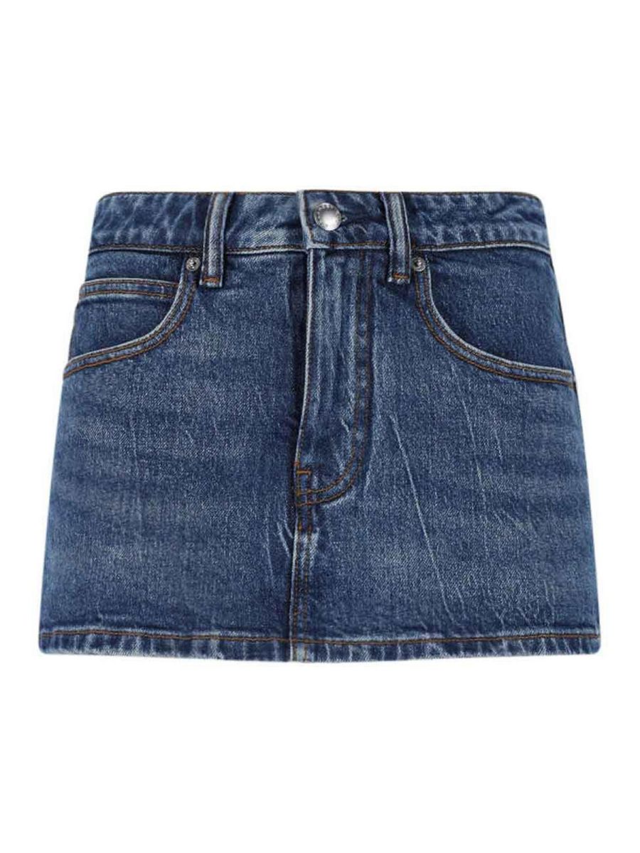 Alexander Wang Mini Jupe - Bleu