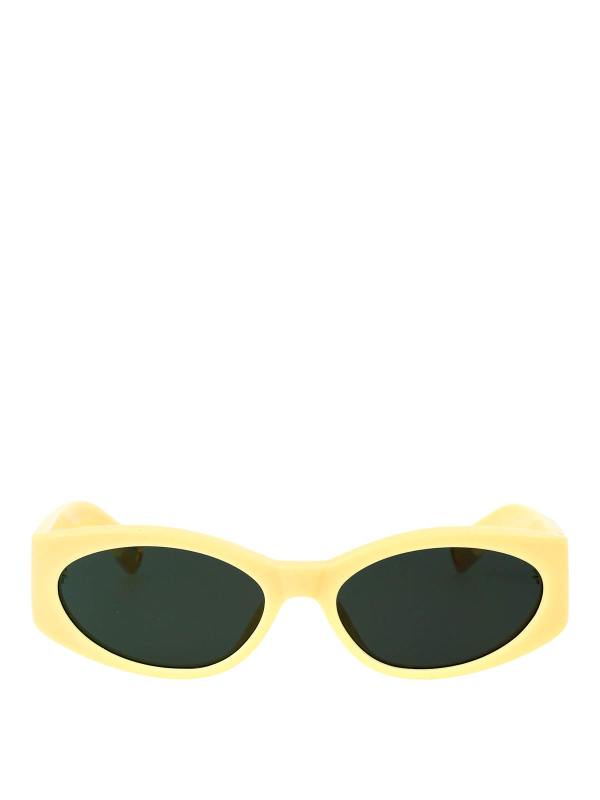 Jacquemus Lunettes De Soleil - Jaune