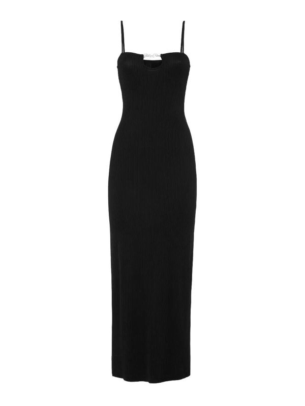 Philipp Plein Robe Au Genou - Noir