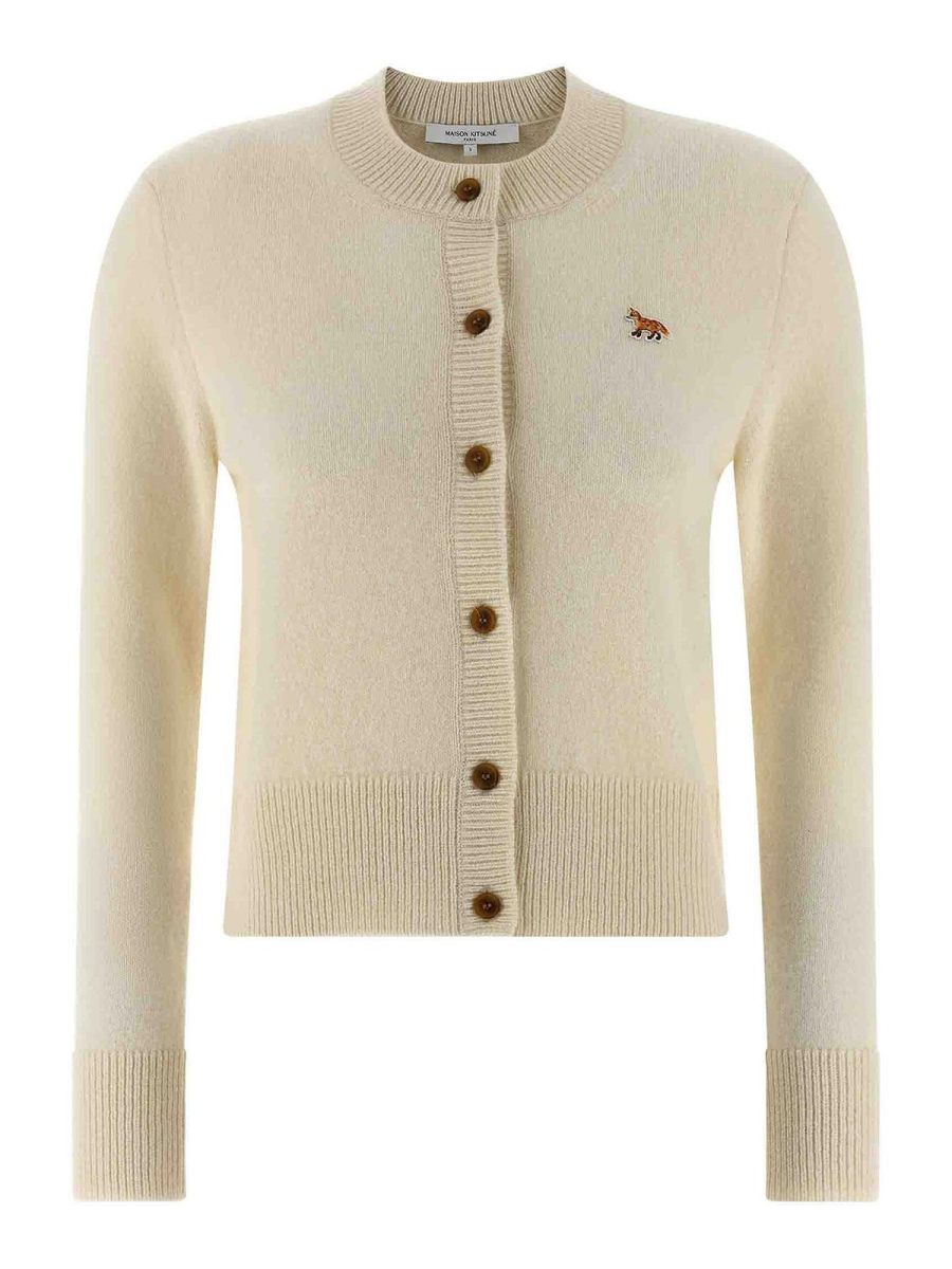 Maison Kitsuné Cardigan - Blanc