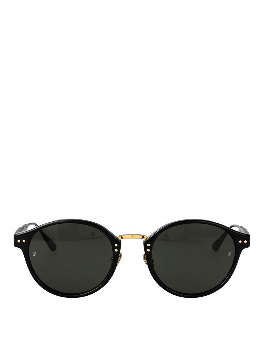 Linda Farrow Lunettes De Soleil - Noir