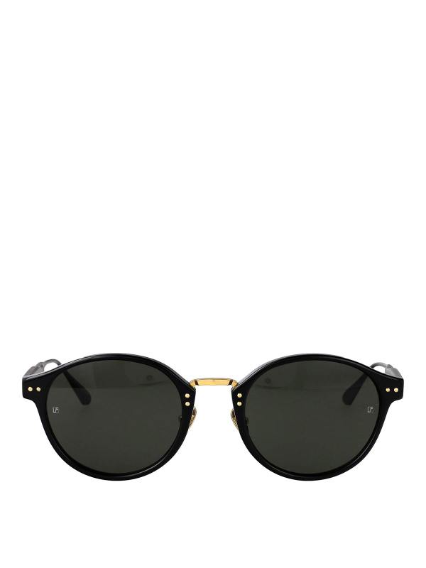 Linda Farrow Lunettes De Soleil - Noir