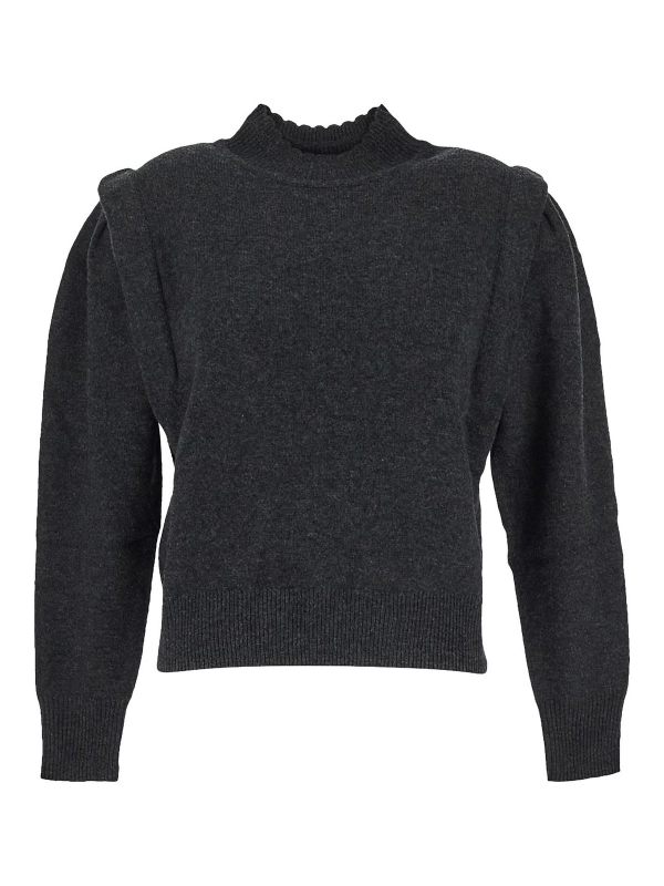 Isabel Marant Etoile Pull Col Rond - Gris