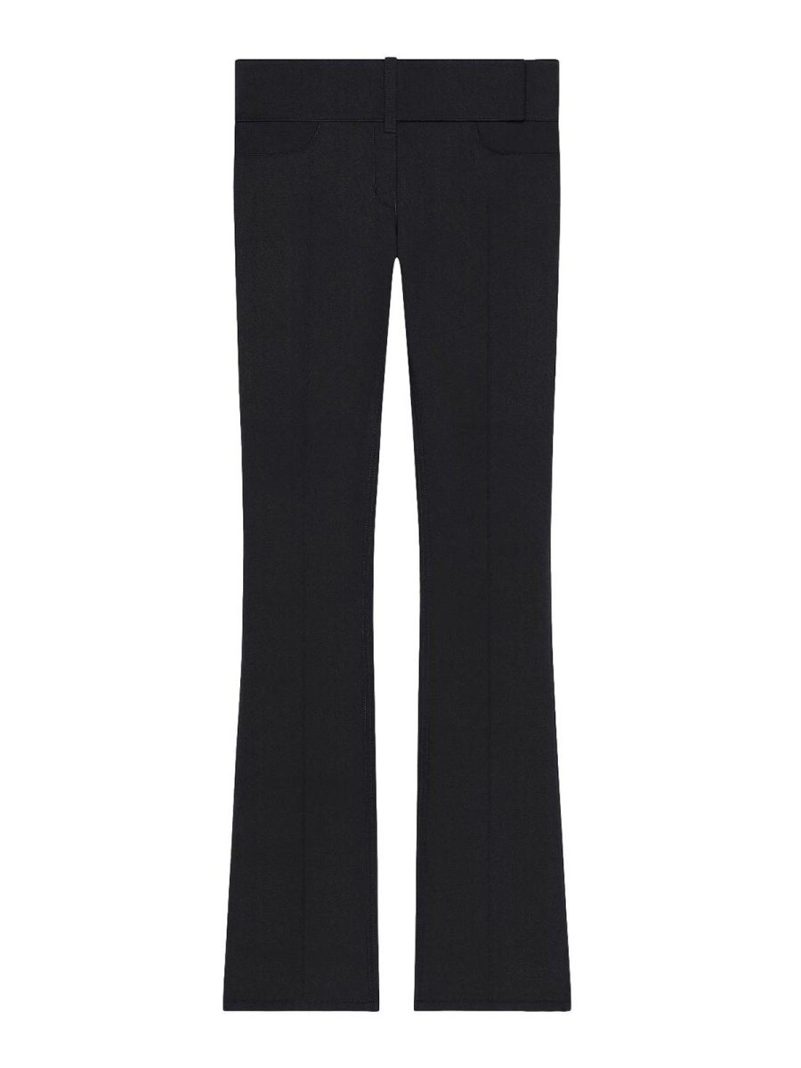Courreges Pantalons Décontractés - Noir