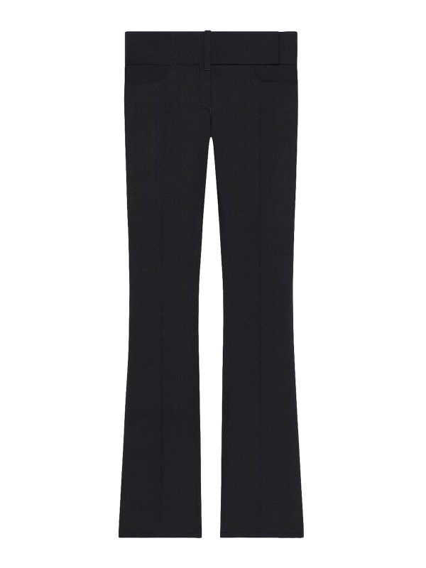 Courreges Pantalons Décontractés - Noir