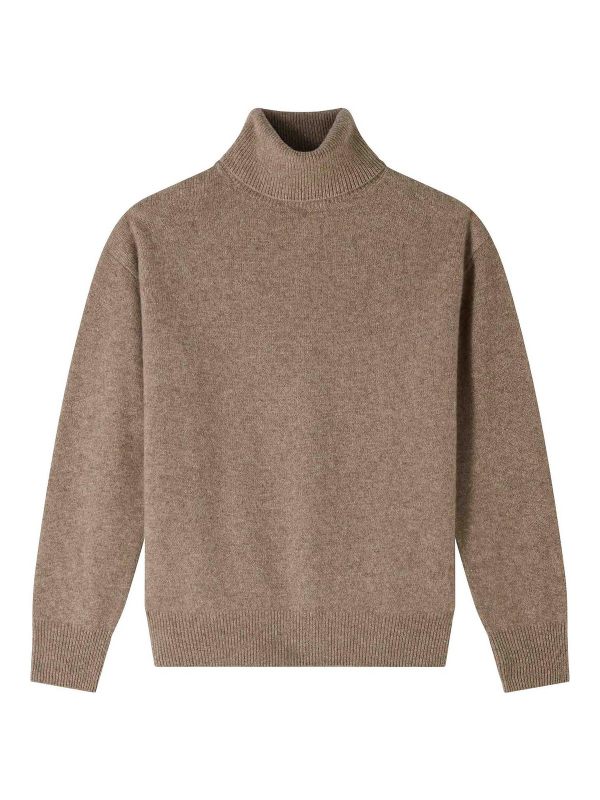 A. P.C. Pull Col Roulé - Beige