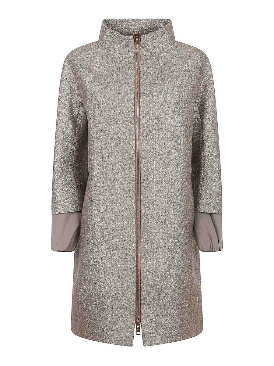 Herno Manteau Rembourré - Taupe