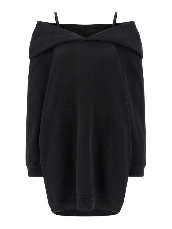 MM6 Maison Margiela Robe Au Genou - Noir