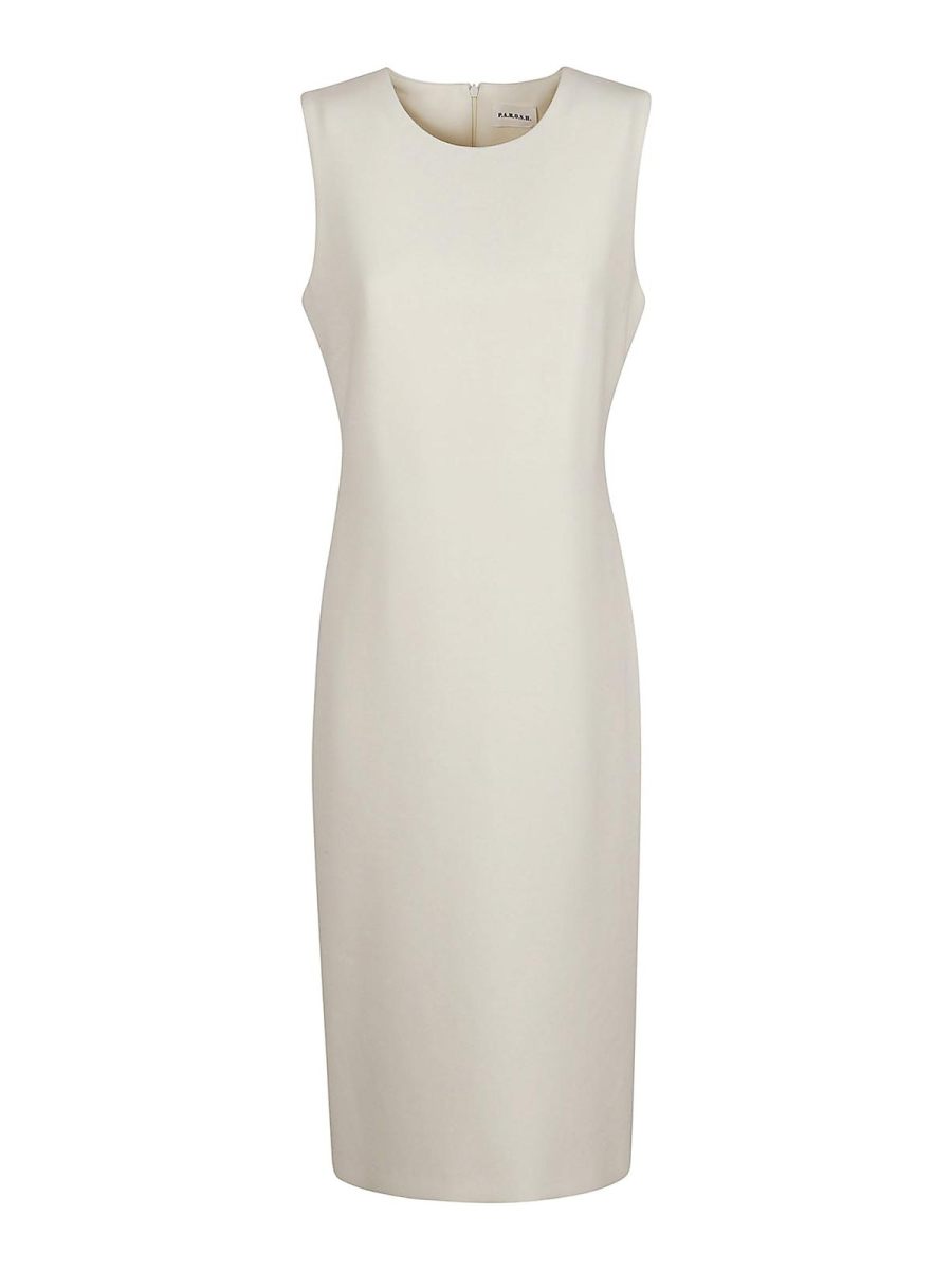 P. A.R. O.S. H. Maxi Robe - Crème