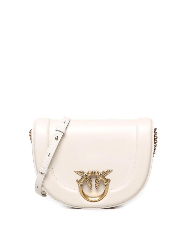 Pinko Love Round Click Cl - Blanc