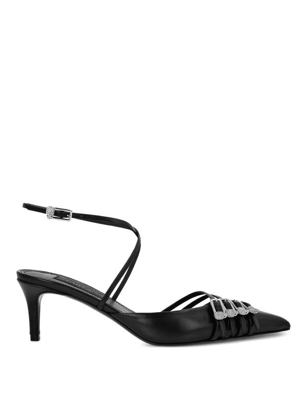Philipp Plein Chaussures À Talon - Noir