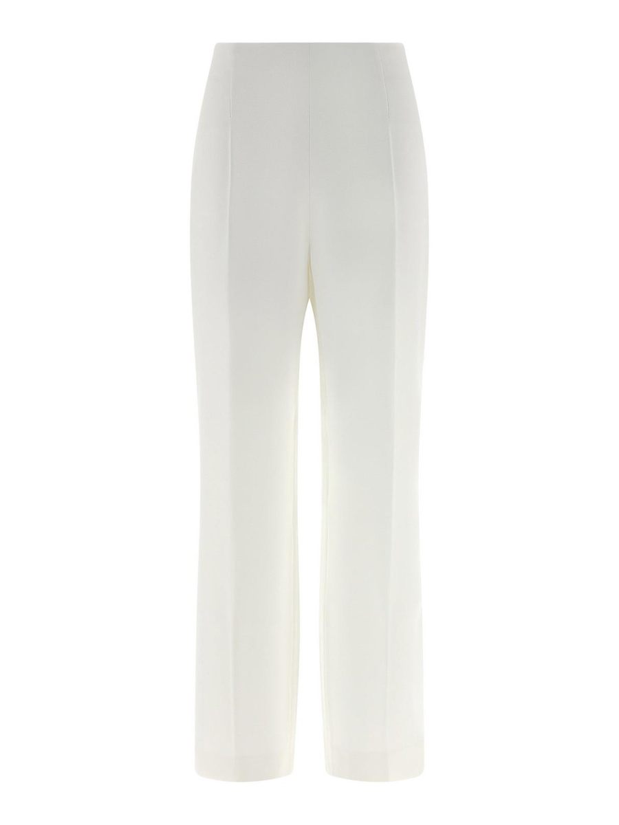 Alberta Ferretti Pantalons Décontractés - Blanc
