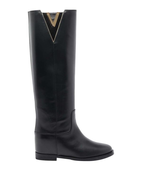 Via Roma 15 Bottes - Noir