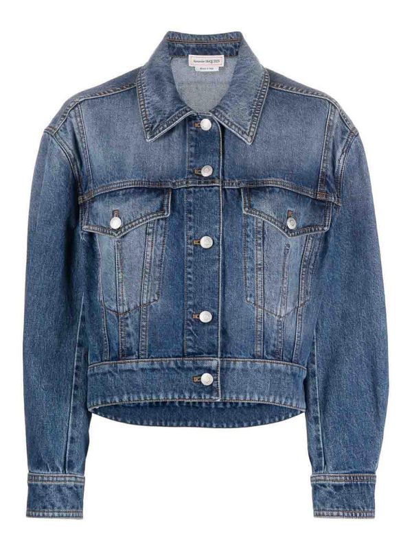 Alexander Mcqueen Veste Casual - Denim