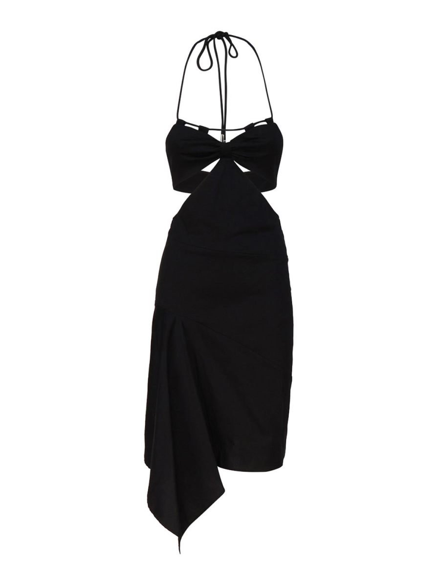Pinko Robe Au Genou - Noir