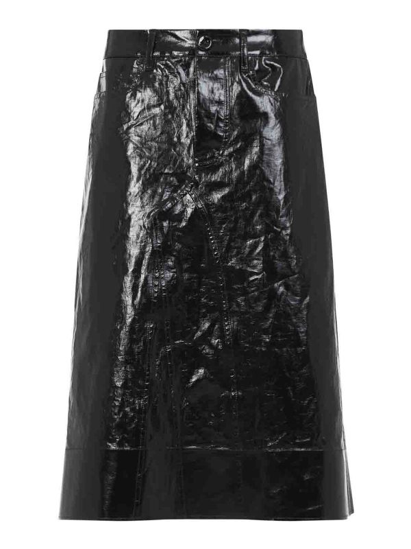 Jil Sander Jupe Midi - Noir