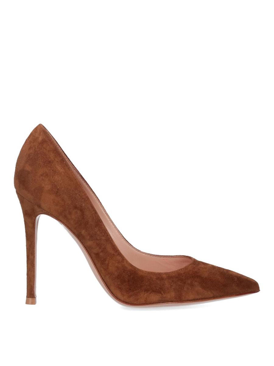 Gianvito Rossi Chaussures À Talon - Marron