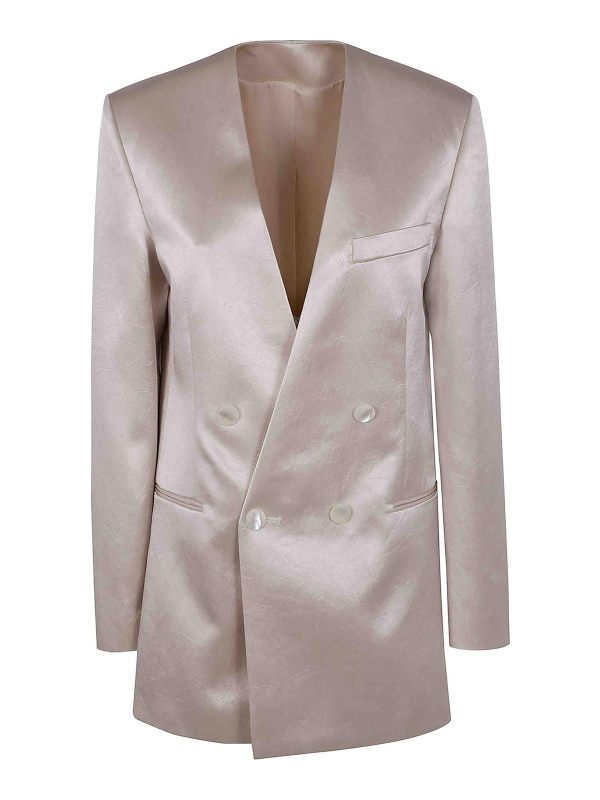 Philosophy di Lorenzo Serafini Blazer Couturier - Blanc