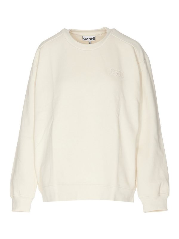 Ganni Sweat-Shirts - Blanc