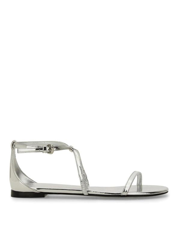 Alexander Mcqueen Sandales - Argent