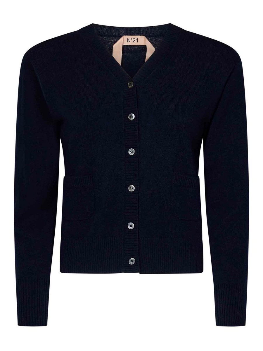 N°21 Cardigan - Bleu