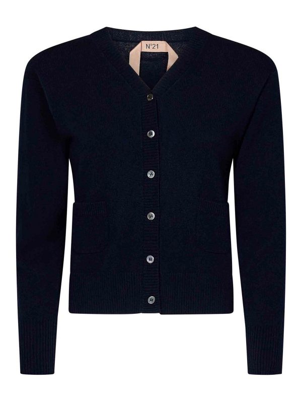 N°21 Cardigan - Bleu