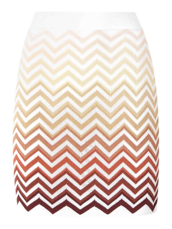 Missoni Jupe Midi - Bleu