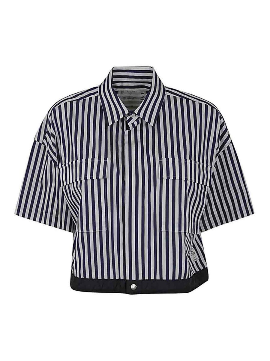 Sacai Chemise - Bleu