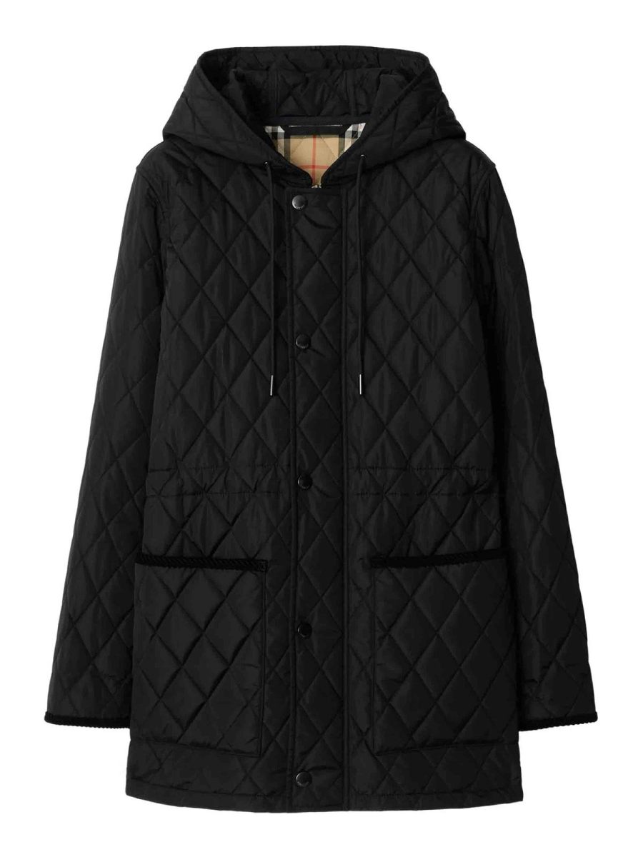 Burberry Blouson Rembourré - Noir