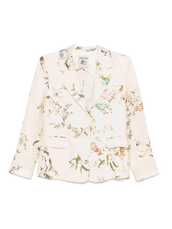 Semicouture Veste Casual - Blanc