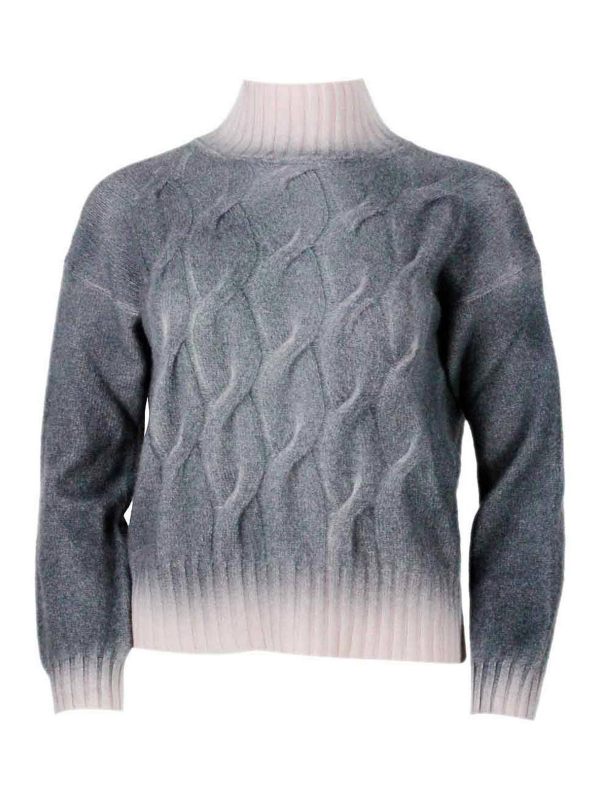 Ploumanac'h Pull Col Rond - Gris