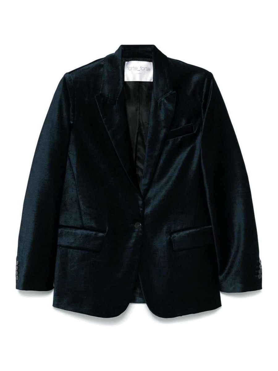 Forte Forte Veste Casual - Bleu
